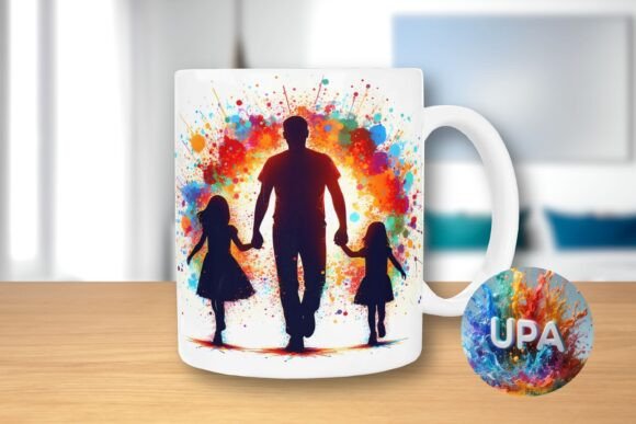 Download Happy Father’s Day Mug Wrap Sublimation - Mug wrap Collection