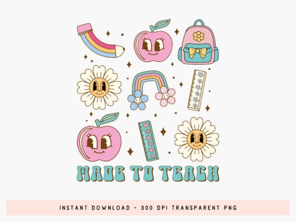 Download Groovy Teacher PNG Sublimation Transfer - Png sublimation Collection