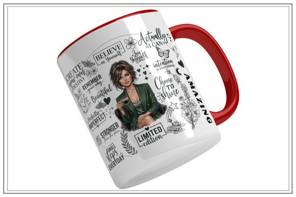 Download Believe in Yourself Mug Wrap PNG File - Mug wrap Collection