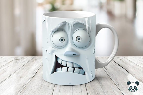 Download Sarcastic Face 3D Mug Wrap - Mug wrap Collection