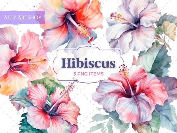 Download Hibiscus Tropical Flower Sublimation Art - Flower sublimation Collection
