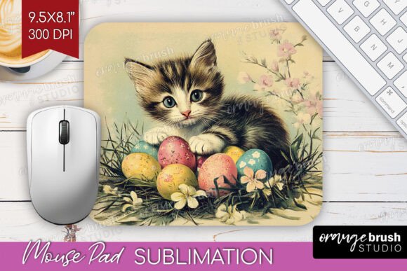 Download Retro Easter Mouse Pad PNG Sublimation - Png sublimation Collection
